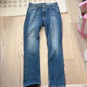 AG High rise straight Mari Denim Jeans